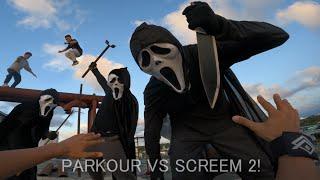 PARKOUR VS GHOST FACE 2!