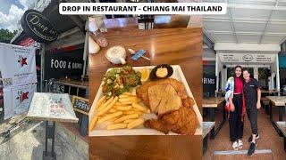 Review Drop in Restaurant Mai Thailand | Chiang Mai Food Vlog |