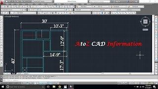 How to setup units in feet in Autocad for [Beginner Tutorial]