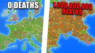 I Made Humans Fight Over Europe Until They All Died - Worldbox