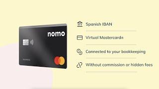 Nomo account with virtual Mastercard for freelancers and small/medium businesses