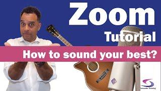 How to Sound your best on Zoom - How to change your voice in Zoom