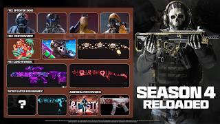 ALL 100+ FREE MW3 SEASON 4 RELOADED REWARDS! (FREE Operators, Bundles, Camos, & ) - Modern Warfare 3