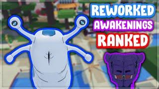 Ranking Every Spirit Awakening Rework in Shindo Life! | Snail, Cobra, Narumaki Toad, Jayramaki Frog