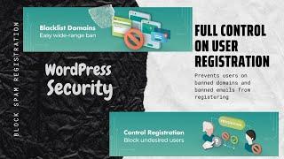 How to Stop Unwanted and Spam Registration | Full Control on User Registration of WordPress Website