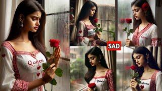 Viral Rain Sad Girl Ai Photo Editing । How To Make Bing Image Creator । Bing Image Creator