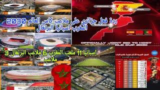 ردة فعل جزائري علىملاعب كاس العالم 2030 المغرب إسبانيا البرتغالوأخبار الأولمبياد باريس موراتا بود