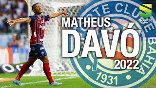 Matheus Davó 2022 - Dribles, Passes & Gols - Bahia | HD