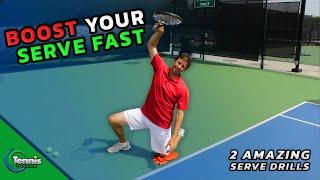 BOOST YOUR SERVE TO THE NEXT LEVEL FAST