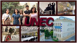 UNEC içərişəhər korpusu, əsas korpus | universitet turu 