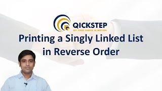 Printing a Singly Linked List in Reverse Order