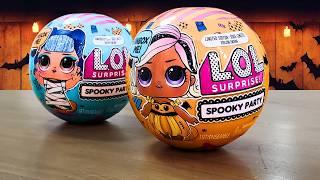 NEW LOL Surprise SPOOKY PARTY ! Limited Edition HALLOWEEN Dolls | ASMR Unboxing No Talking