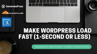 Make WordPress Load in 1 Second or Less From Anywhere In The World - Holy Grail (Long Version)