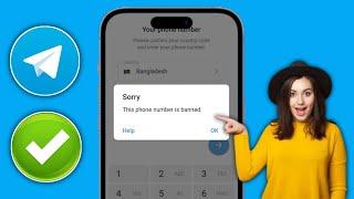 How To Fix Telegram This Phone Number is Banned || Recover Telegram Banned account