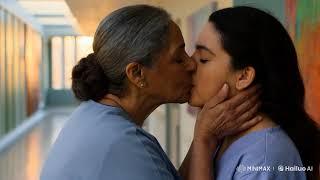 Older and Young Nurse - Lesbian Kissing #lesbian #kiss