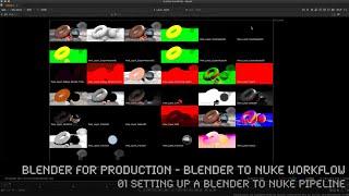 Blender for Production - Blender to NUKE Workflow - 01 Set up a Blender to NUKE Pipeline