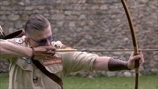 Medieval Bodkin Arrow shot at Ballistic Gelatine