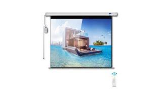 150 Inch 4:3 Projection Screen Home Automatic Lifting HD Projection Screen