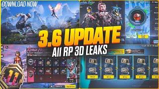 Finally 3.6 Update Is Here | A11 Royal Pass 1 to 100 Rp Rewards | How To Update  3.6  Pubg/bgmi?