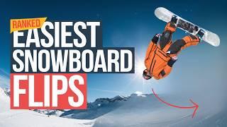 5 Easiest Snowboard Flips Ranked