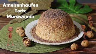 RUSSISCHE TORTE IN 20 MIN - NO BAKE KARAMELLTORTE - BUTTERKEKSTORTE - AMEISENHAUFEN - MOSAIKTORTE