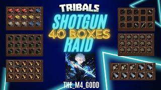 Epic ShotGun Raid! Around 40 Storages! ( Gameplay ) - Tribalsio Survival