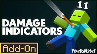 Damage Indicators Add-On by Pixelbiester | Early Showcase | Minecraft Marketplace Addon