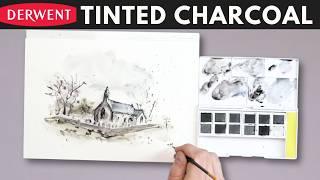 Using Tinted Charcoal just like Watercolor??