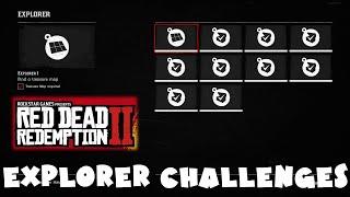 ALL Explorer Challenges Guide - ALL Treasure Maps - Red Dead Redemption 2