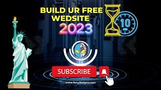 how to make a website 2023