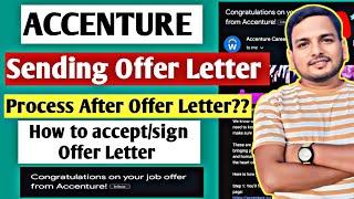 Accenture Offer Letter Breaking News  | Onboarding Mail, Interview Results, Task Mail, BGV, Survey