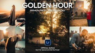 How to Edit Golden Hour Photography - Lightroom Preset Free Download