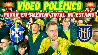 POR ISSO A SELEÇÃO PRECISA DA TORCIDA ORGANIZADA/ Brasil 1 x 0 Equador