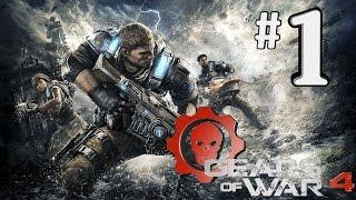 GEARS OF WAR 4 Gameplay Walkthrough Part 1 - How To Play GoW 4 On Xbox One 1080P Playthrough Review