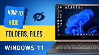 How to hide files and folders on windows 11 with Command Prompt(cmd)