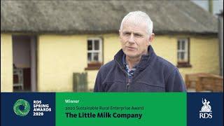 RDS Sustainable Rural Enterprise Award 2020 Winner: The Little Milk Company, Co. Waterford.
