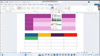 How to create table & Insert picture in Ms-Word|Insert Tab|part-2