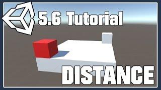 Unity 5.6 Tutorial | Distance Between Objects  (Vector3)