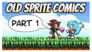Old Sonic Sprite Comics - A Dramatic Reading and Review PART 1