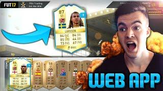 FIFA 17 WEB APP HYPE PACK OPENING