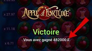 apple of fortune 1xbet: Gagner 100.000 FRANC CFA chaque jour avce cette technique sur 1xgame.