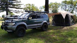 Car Camp At Beach || Cozy Fire, Relaxing, 4K || Camping NZ