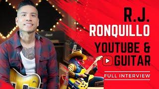 Youtuber Guitar Interview RJ Ronquillo