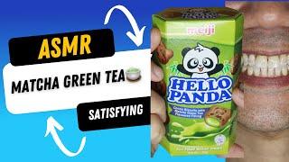 ASMR | HELLO PANDA | Matcha Green Tea #DoctorTristanPeh #ASMR