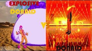 Explosive Donald vs Big Bang Donald (Cheaps) 1vs1 - Batalla Amistosa - Kof Mugen