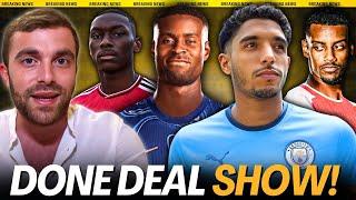 DEAL CLOSE! Omar Marmoush to Man CIty IMMINENT!  Isak to Arsenal BOMB! Gheui to Chelsea £40m BID