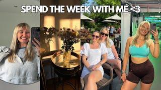 Spend The Week With Me | moving to london, dealing with anxiety, running, girlie sleepovers + more!!
