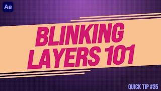 Make Stuff BLINK in After Effects | Adobe After Effects Tutorial