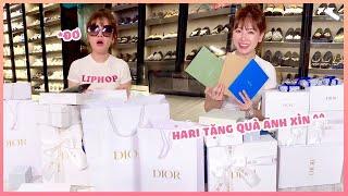 (한) Một chiếc vlog toàn là Dior - Hari đập hộp luôn quà tặng sinh nhật Anh Xìn 디올 선물 개봉! 쩐탄 선물까지 공개!