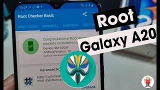 How to Root Samsung Galaxy A20 android 10 Last Update